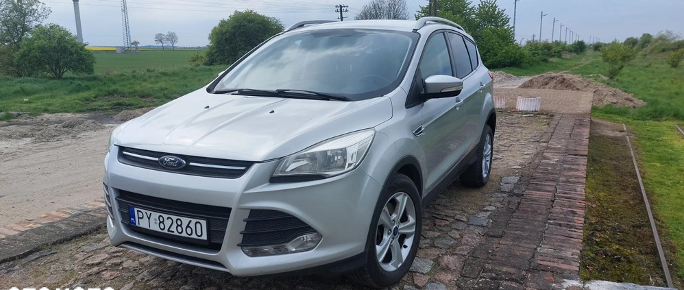 Ford Kuga cena 47900 przebieg: 188436, rok produkcji 2015 z Tczew małe 154